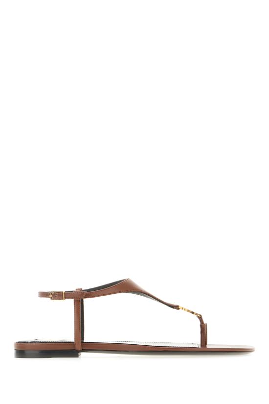 25FW 생로랑 샌들 841570AADF0 2603 AESTHETIC BROWN