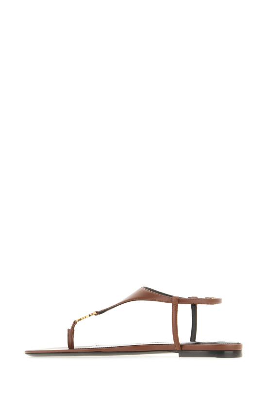 25FW 생로랑 샌들 841570AADF0 2603 AESTHETIC BROWN - SAINT LAURENT