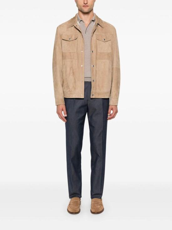 26FW 씨세 집업 니트 WP032XG004Y24 Beige - SEASE