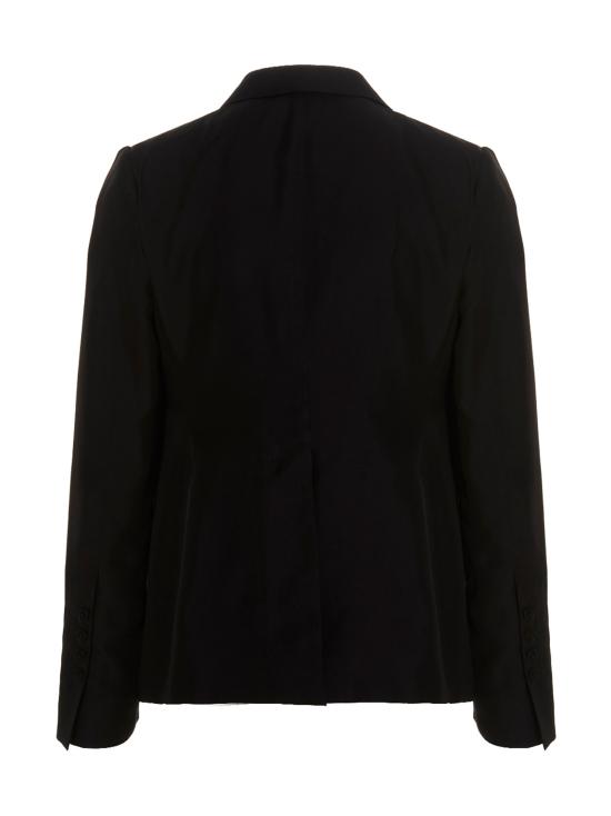  사피오 수트 자켓 N55JACQUARD Black - SAPIO