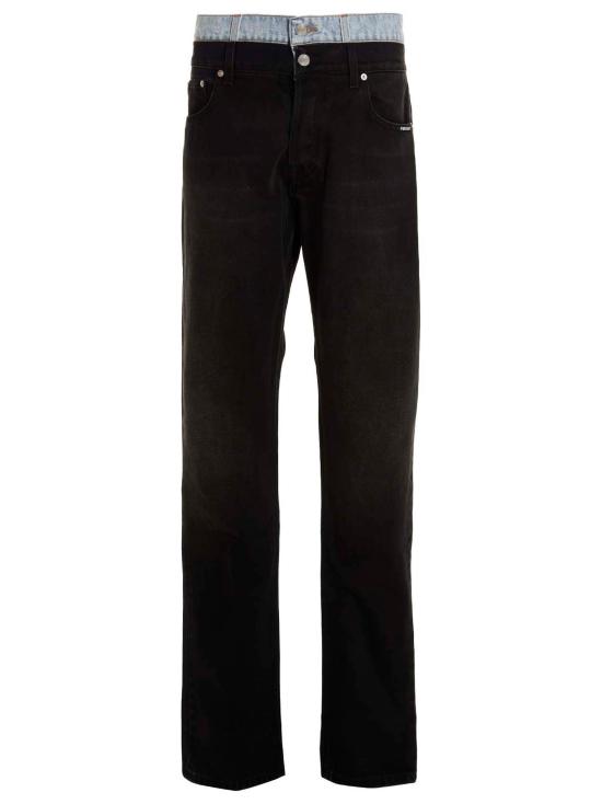  베트멍 데님 팬츠 VL16PA400BBLACKLIGHTBLUE Multicolor