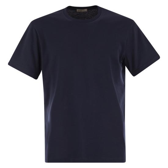 25FW 에르노 반팔 티셔츠 JG00031UR BLUE