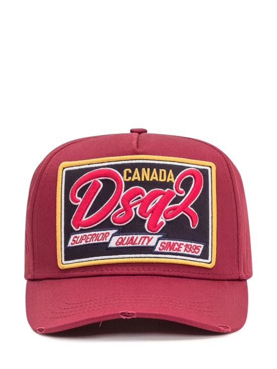 25FW 디스퀘어드2 볼캡 BCM018608C00001 4066 BORDEAUX