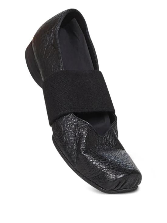 25FW 우마 왕 플랫 슈즈 US9028 UW900 BLACK - UMA WANG