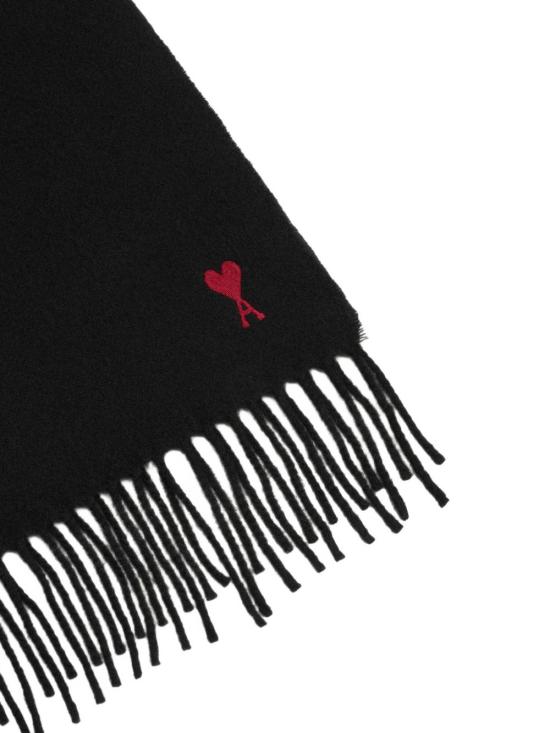 25FW 아미 머플러/스카프 BFUSF405334 001 Black - AMI