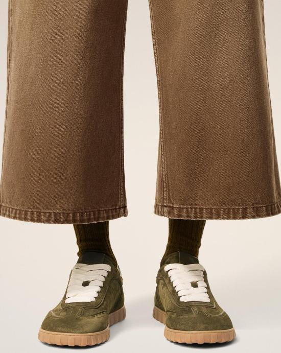 25FW 아미 뮬/슬리퍼 USN433872 298 Brown - AMI