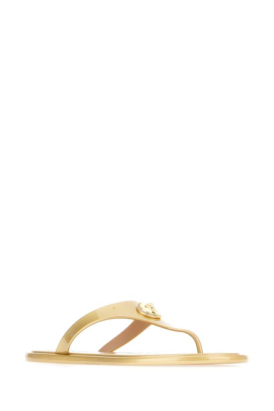 25FW 베르사체 뮬/슬리퍼 10162481A14478 1X00V GOLD - VERSACE