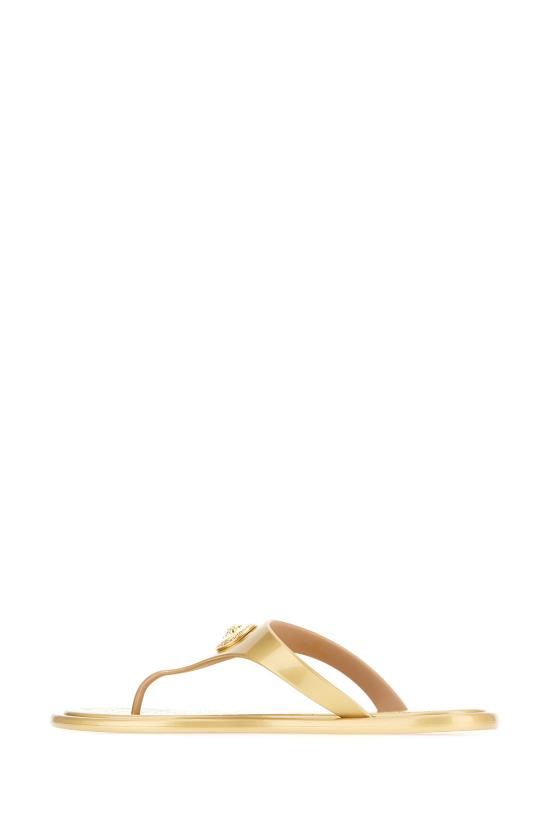 25FW 베르사체 뮬/슬리퍼 10162481A14478 1X00V GOLD - VERSACE