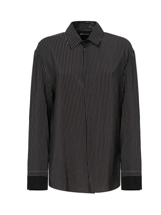 25SS 생로랑 셔츠 823656 Y4K761095 Black