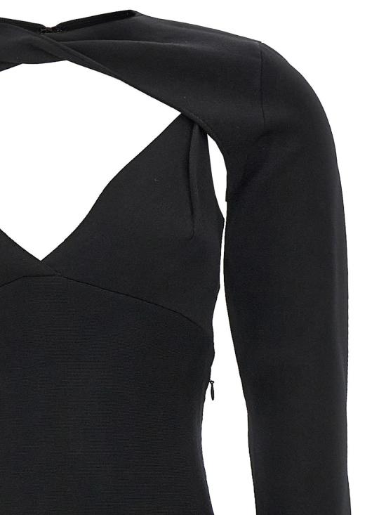  롤랑뮤레 미디 스커트 RMRS23003MBLACK Black - ROLAND MOURET