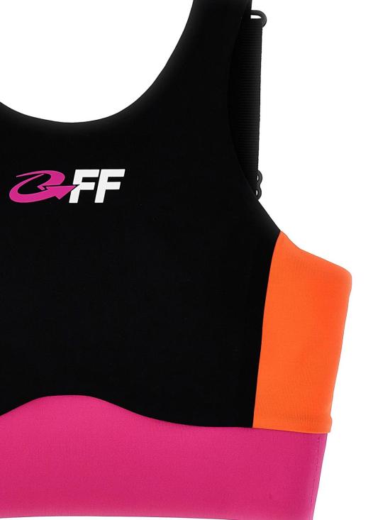  오프화이트 민소매 티셔츠 OWVO066S23JER0011032 Multicolour - OFF WHITE