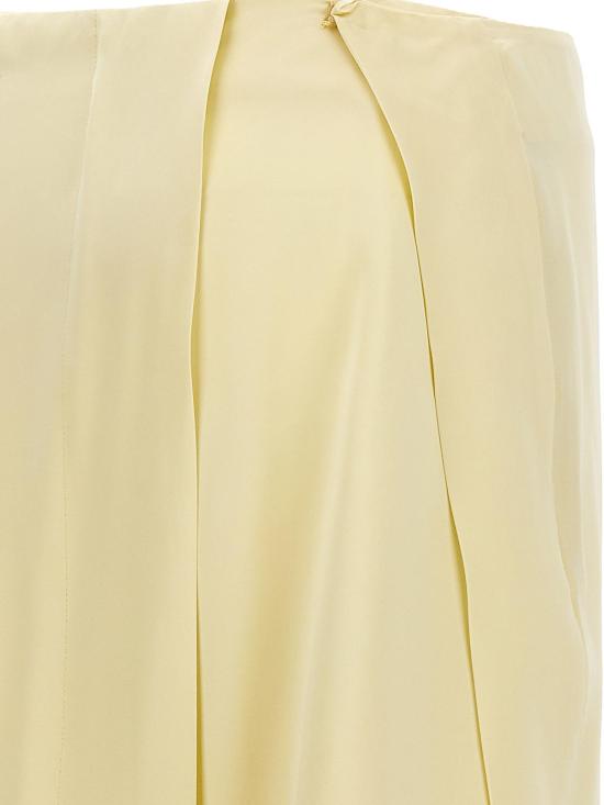  질샌더 미디 스커트 J03MA0113J65022337 Yellow - JIL SANDER