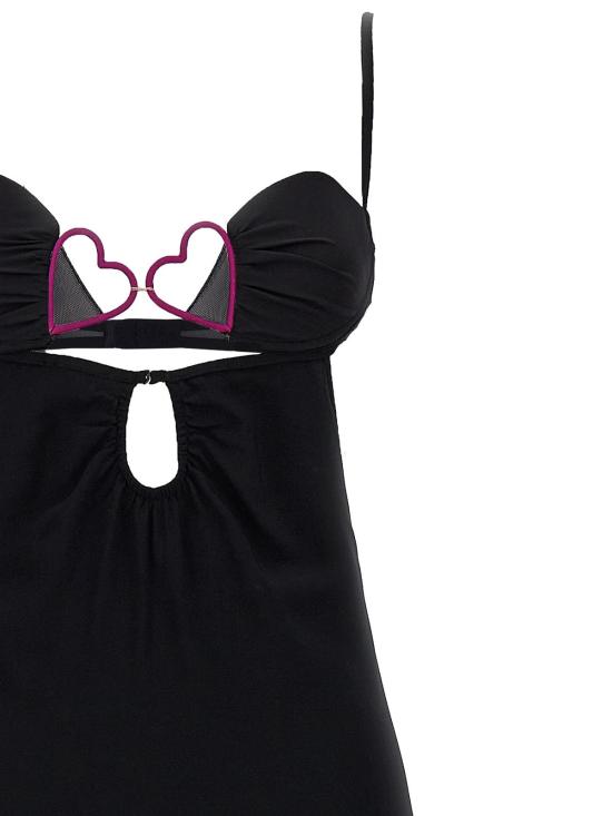  넨시 도자카 롱 원피스 NDSS23DR132BLACK Black - NENSI DOJAKA