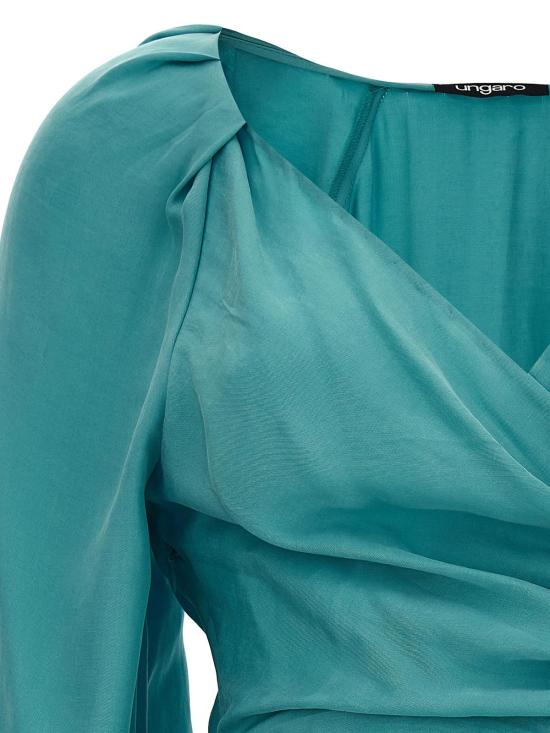  엠마뉴엘 웅가로 숏 원피스 US3D16LAGOON Light Blue - EMANUEL UNGARO