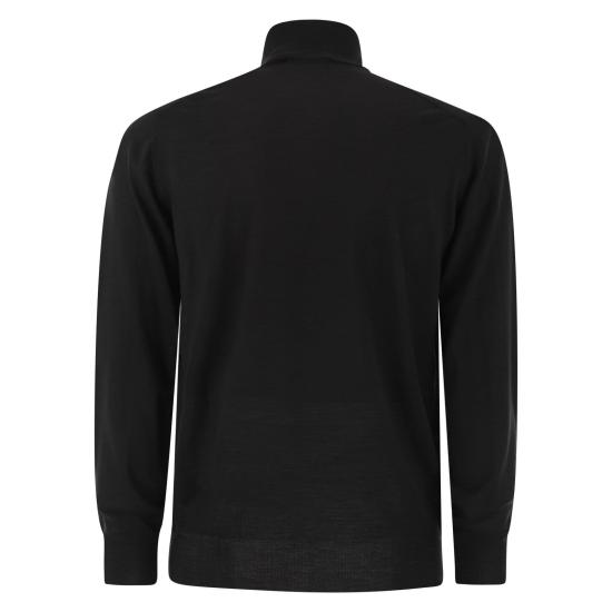 25FW 페델리 집업 니트 MU007725 BLACK - FEDELI