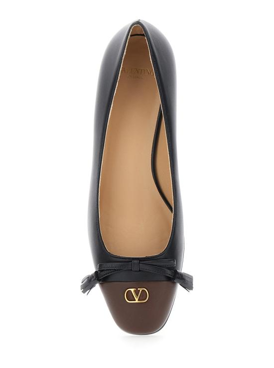 25FW 발렌티노 가라바니 발렛 두 로이 25mm 발레리나 7W2S0MR8DDTBXV Black - VALENTINO GARAVANI
