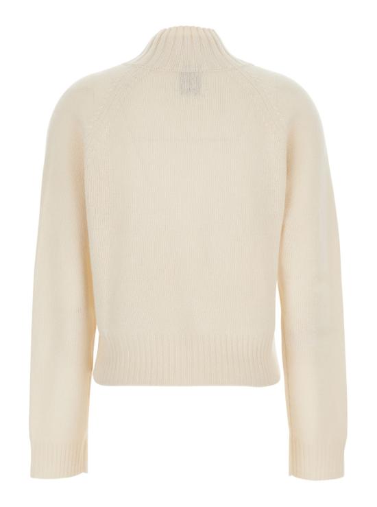 25FW 얼루드 긴팔 티셔츠 2551120541 White - ALLUDE