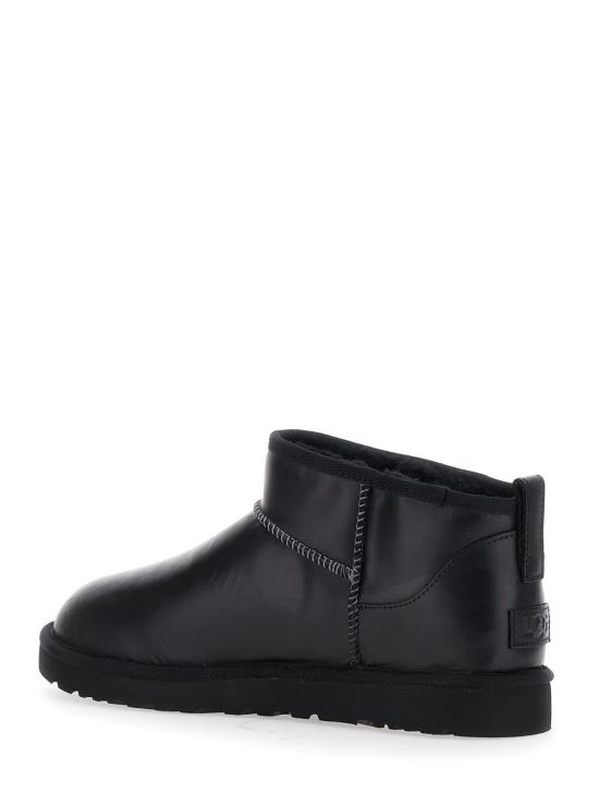 25FW 어그 클래식 울트라 미니 레더 리제너레이트 부츠 1158191BLK Black - UGG