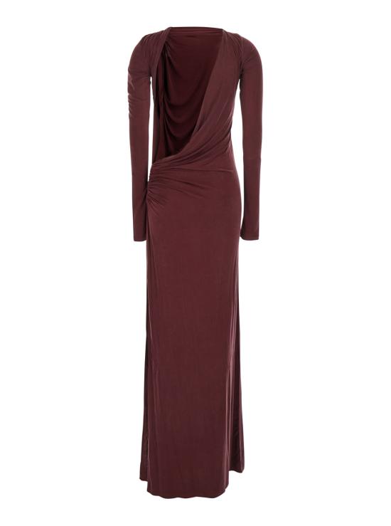 25FW 안다마네 롱 원피스 T180129ATJV045383 Bordeaux - ANDAMANE