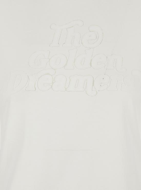 25FW 골든구스 반팔 티셔츠 GWP02322P00211611616 White - GOLDEN GOOSE