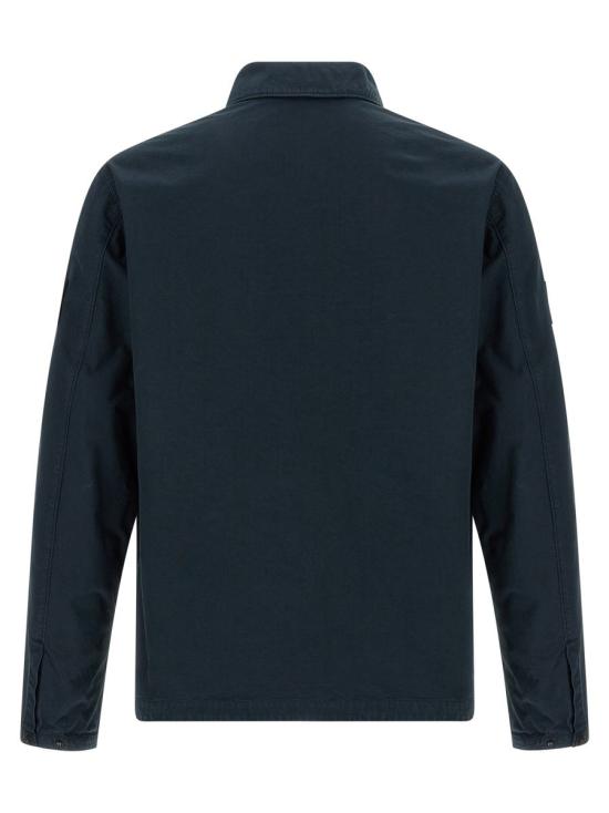 25FW 스톤 아일랜드 긴팔 셔츠 K2S151200004S0179V0020 BLUE - STONE ISLAND