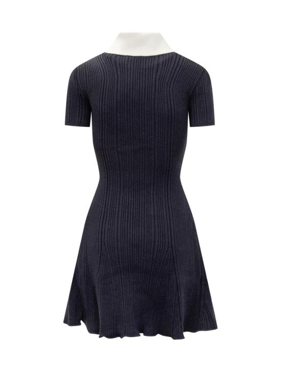 25FW 셀프 포트레이트 숏 원피스 AW25014SN NAVY BLUE - SELF PORTRAIT