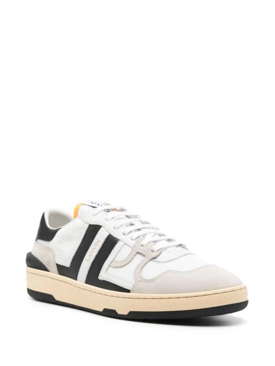 25FW 랑방 스니커즈 FU SKDK00 NAS1 P25 0010 WHITE BLACK - LANVIN