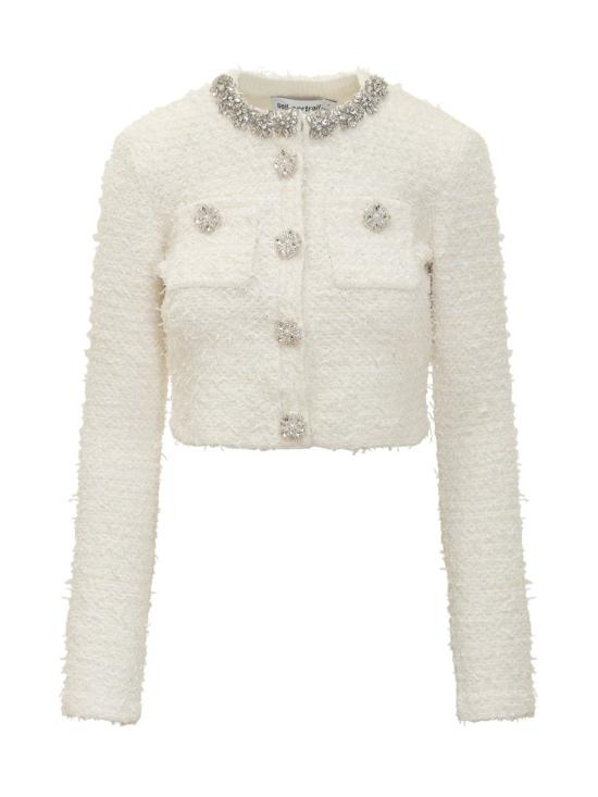 25FW 셀프 포트레이트 가디건 AW25028JC CREAM WHITE