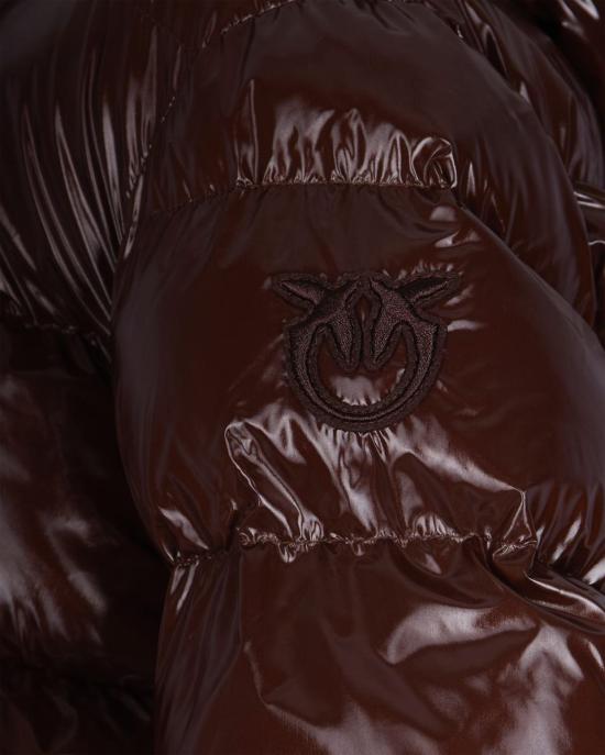 25FW 핑코 숏패딩 101597A2P7M22 BROWN - PINKO