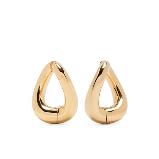 25FW 톰우드 주얼리 101420 TWIST HOOP GOLD