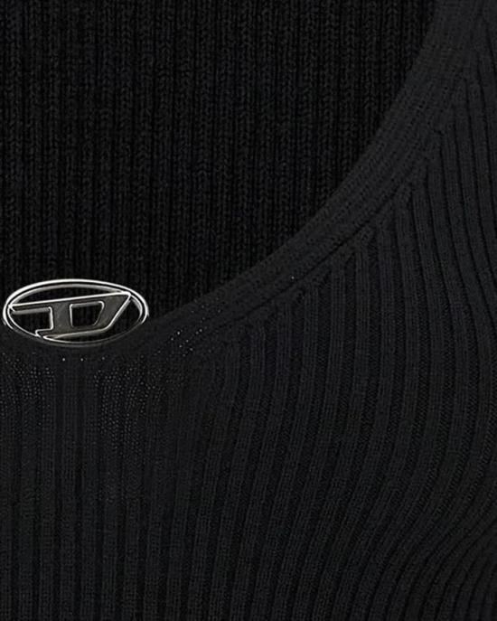 25FW 디젤 스웨터 A189040PLBF9XX 001BLACK - DIESEL