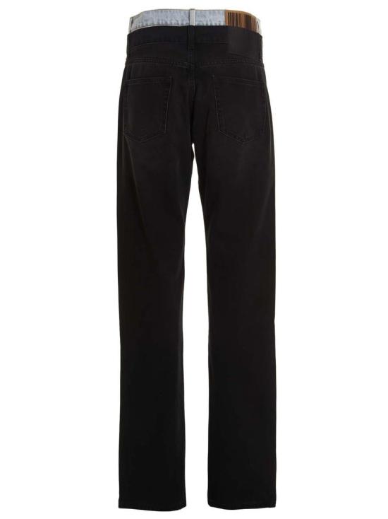  베트멍 데님 팬츠 VL16PA400BBLACKLIGHTBLUE MULTICOLOR - VTMNTS