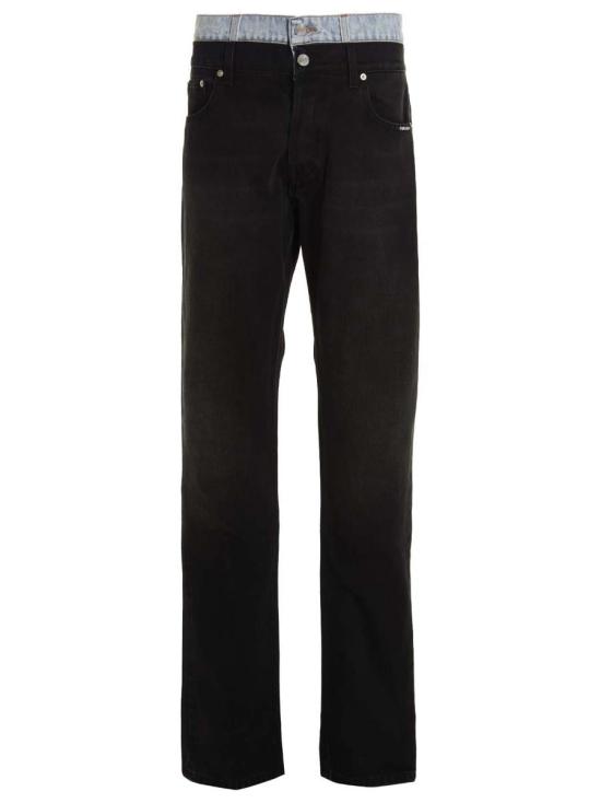  베트멍 데님 팬츠 VL16PA400BBLACKLIGHTBLUE MULTICOLOR