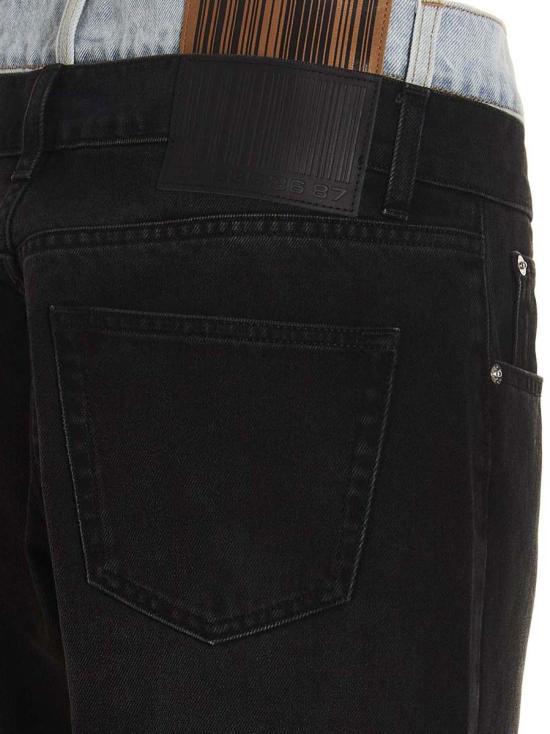  베트멍 데님 팬츠 VL16PA400BBLACKLIGHTBLUE MULTICOLOR - VTMNTS