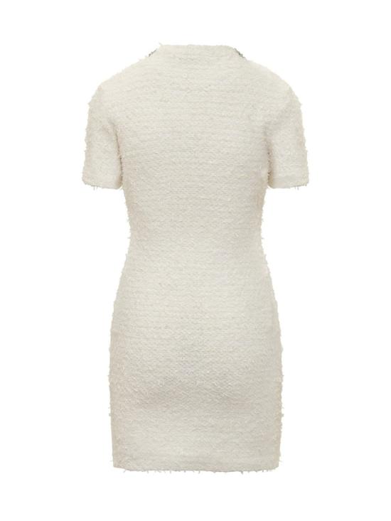 25FW 셀프 포트레이트 숏 원피스 AW25028SC CREAM WHITE - SELF PORTRAIT