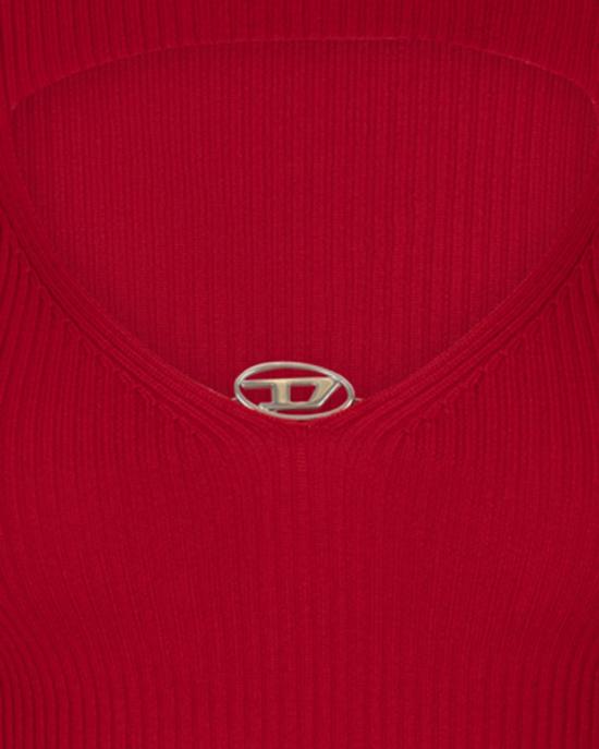 25FW 디젤 스웨터 A189040PLBF42A RED - DIESEL