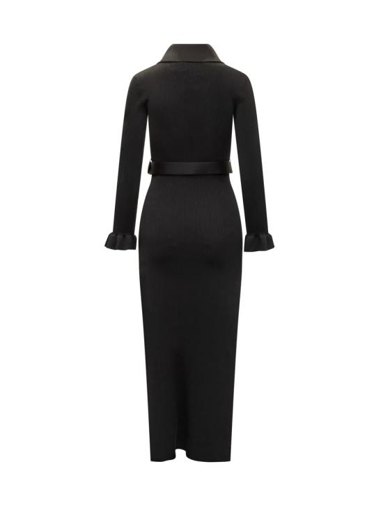 25FW 셀프 포트레이트 롱 원피스 AW25007XB BLACK Black - SELF PORTRAIT