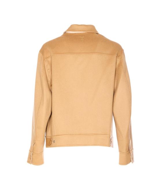 25FW 아미 울 트러커 재킷 UJK847WO00092802 Beige - AMI