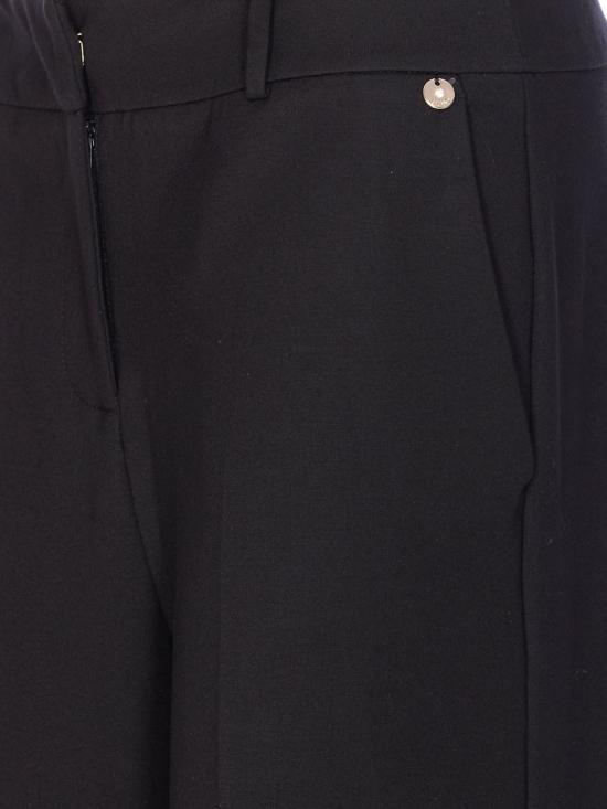 25FW 리우조 스트레이트 팬츠 CF5420 J185722222 Black - LIU JO