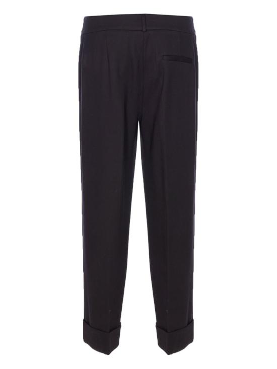 25FW 리우조 스트레이트 팬츠 CF5420 J185722222 Black - LIU JO