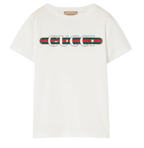 25FW [키즈] 구찌 티셔츠 561651 XJGPI9214 White