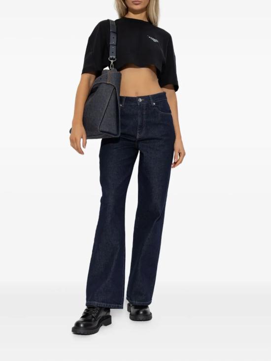 25FW 지방시 반팔 티셔츠 BW70FKP75N 001 BLACK - GIVENCHY