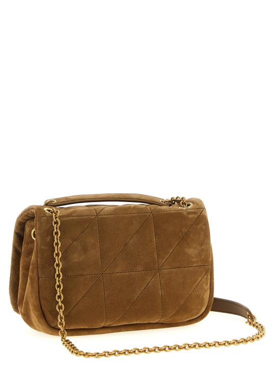 25FW 생로랑 제이미 4.3 미니 스웨이드 숄더백 8060251U8073194 Beige - SAINT LAURENT