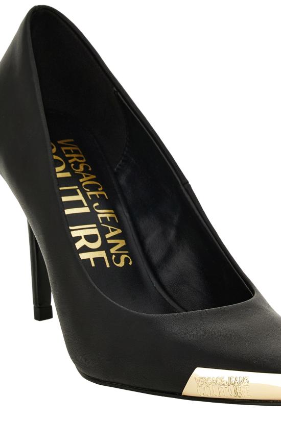 25FW 베르사체 힐/펌프스 79VA3S50 ZP127899 Black - VERSACE