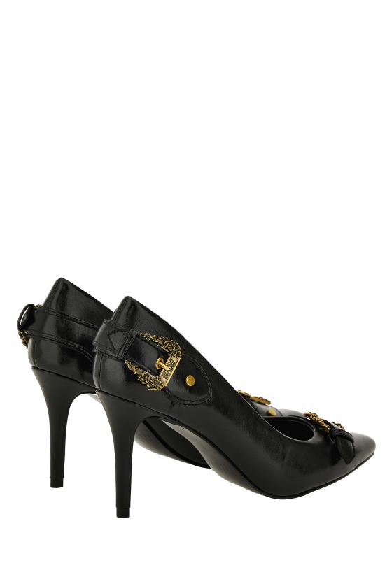 25FW 베르사체 힐/펌프스 79VA3S56 ZSC35899 Black - VERSACE