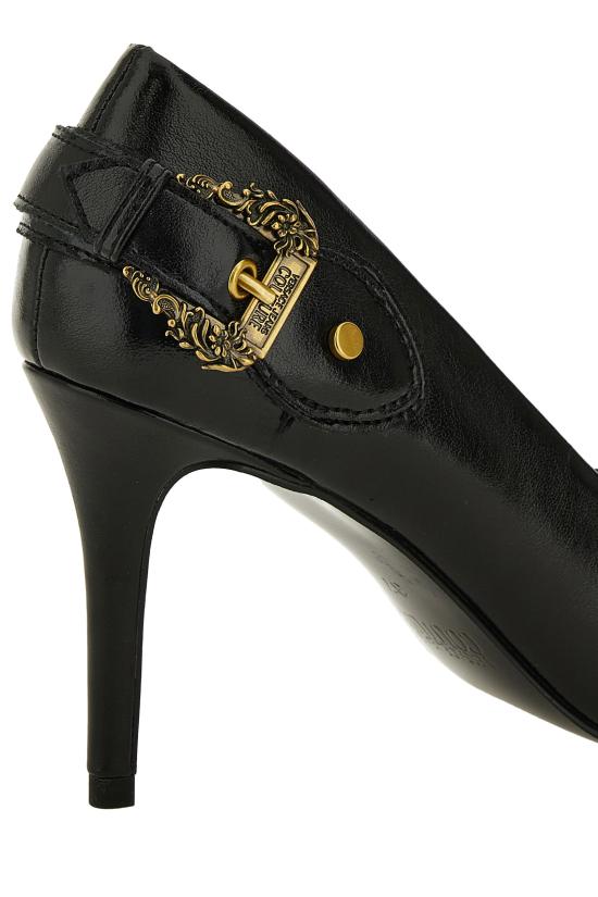 25FW 베르사체 힐/펌프스 79VA3S56 ZSC35899 Black - VERSACE