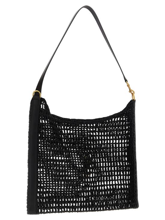 26SS 생로랑 옥살리스  라피아 마크라메 백 781289GAAFE1000 Black - SAINT LAURENT