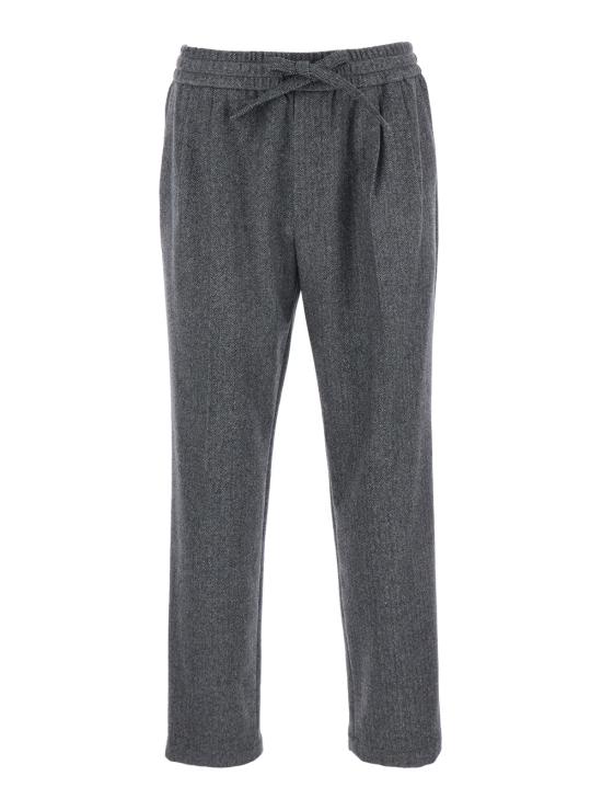 25FW 돌체앤가바나 스트레이트 팬츠 GP12QTFCMDES8030 Grey