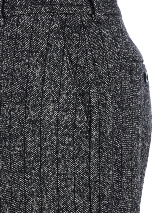 25FW 돌체앤가바나 스트레이트 팬츠 FTC31TFRZANS8051 Grey - DOLCE & GABBANA