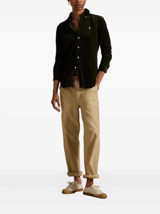 25FW 폴로 랄프로렌 셔츠 211971526 001 GREEN - POLO RALPH LAUREN